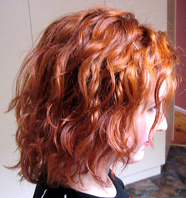 Hair Dyed with Henna