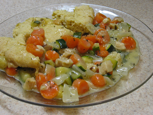 Chicken Pot Pie - Fast and Easy