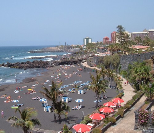 Playa Jardin in Puerto de la Cruz