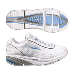 Avia with dorsal and lateral flexing grooves. Increased stability and great forefoot flexing