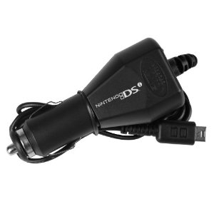 Nintendo DSi/DSi Xl car charger meaning you can charge your DSi in the car Picture from Amazon