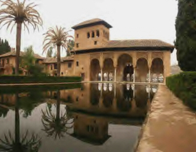 Alhambra palace in Granada