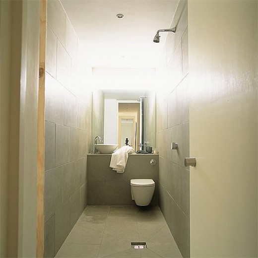 Contemporary wet room