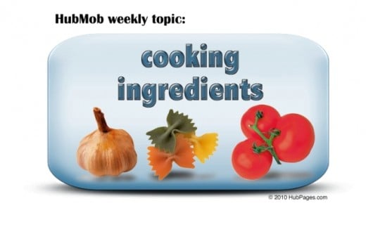 HubMob Weekly Topic: Cooking Ingredients