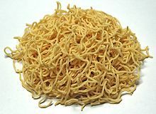 Noddle is the main component of noodle soups