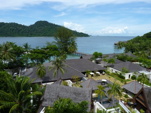 View from Hill Villa. Photo by Janice