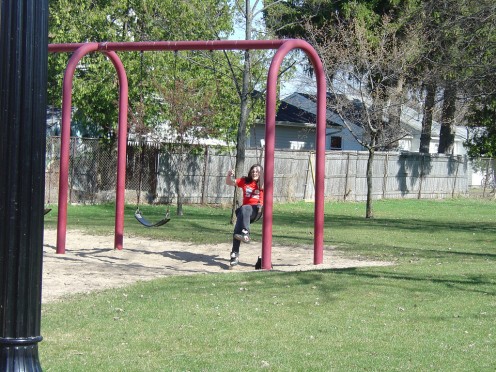 Swing a little