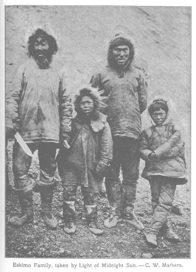 At the other extreme, is the wild Eskimo or Inuit that live well in frozen wastelands provided they are left alone. They have developed their own tools, engineering and art.