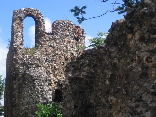 Ruins of the old city wall