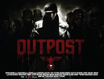 Film review of outpost.    Image source - Forbiddenplanet.co.uk
