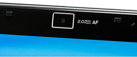 A typical laptop webcam