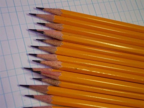 Keep those pencils sharpened