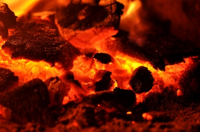 There's nothing quite like the smell of hot coals.