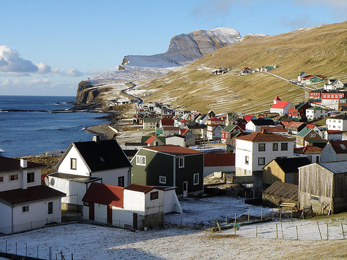 Sumba, A Village In The Faroe Islands