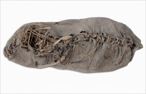 The worlds oldest shoe. For over 5500 years man has been getting it all wrong
