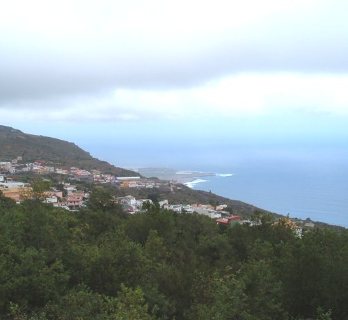View over coast from El Tanque