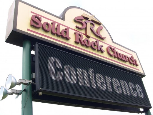 Solid Rock Church, In Monroe, Ohio, near Cincinnati