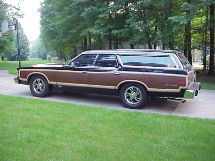 This Station Wagon is what our Family Car looked like growing up.