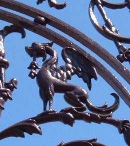 Dragon in the masonic gardens of La Orotava