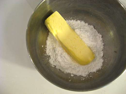 Powdered sugar and butter are the main ingredients in frosting / Photo by E. A. Wright