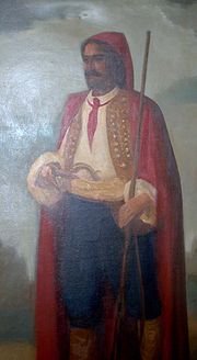 First necktie, worn by a Croatian soldier