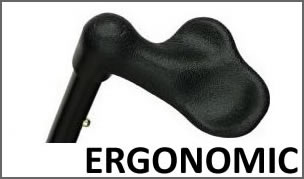 The ergonomic handle