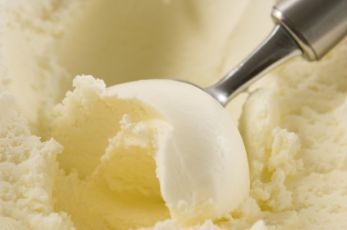 Vanilla ice cream