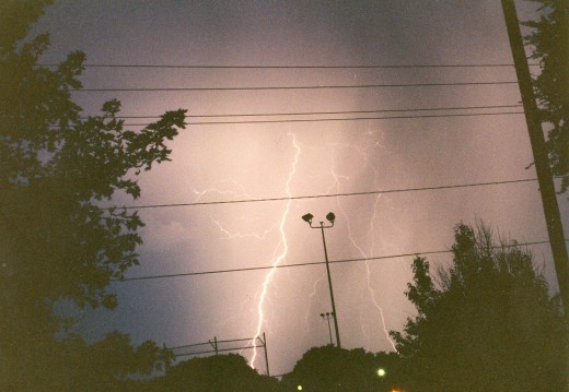 Perhaps the power of a storm inspires you...