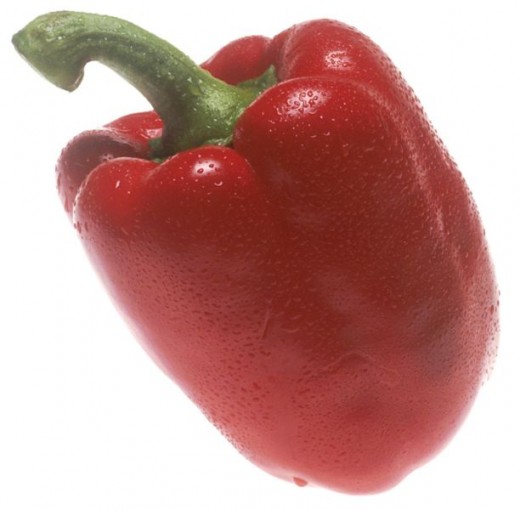 Red bell peppers are not just beautiful, but so tasty too.  
