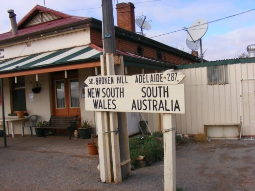 3rd day on the road, leaving New south Walse and entering South Australia