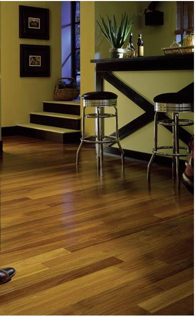 Brazilian teak flooring