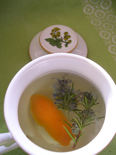 Rosemary Herbal Tea Pic