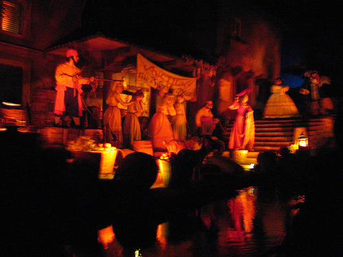 Pirates Of Caribbean at Disney Land.