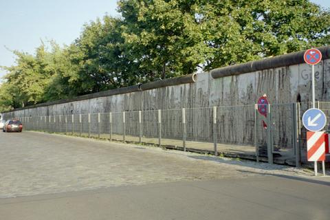 At one time, the Berlin wall divided Berlin Germany in half between the European-US-British sector and the Soviet sector.