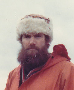 The writer as he was in 1977 on MacQuarie Island missing his family and wishing he were home  