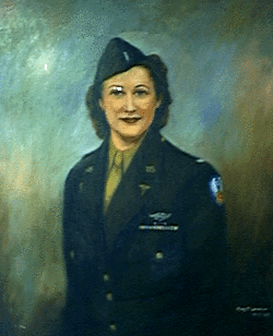 A painting of Wilma as it hung in the Dolly Vinsant Memorial Hospital in Texas