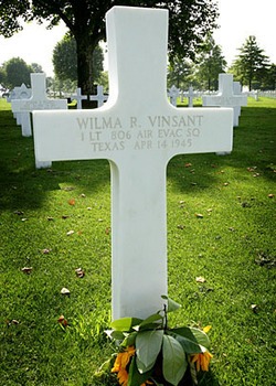 Wilma's grave at Margraten