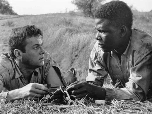 With Sidney Poitier