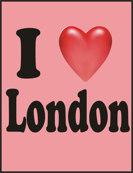 I love London by Heart I love London by Heart