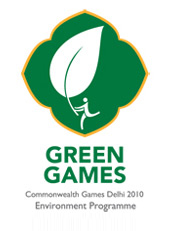 Logo to signify "Green Commonwealth Games" 2010