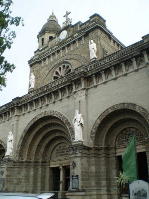 Manila Cathedral.