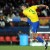 Lucio, the captain of the Brazilian national team, in typical action. The defender is always totally focused. (Photo: GES/Augenklick) Lucio, the captain of the Brazilian national team, in typical action. The defender is always totally focused. (Photo: GES/Augenklick)