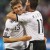 Thomas Mueller of Germany celebrates with teammate Miroslav Klose during the 2010 FIFA World Cup South Africa Round of Sixteen match between Germany and England at Free State Stadium on June 27, 2010 in Bloemfontein, South Africa. (June 26, 2010 - P Thomas Mueller of Germany celebrates with teammate Miroslav Klose during the 2010 FIFA World Cup South Africa Round of Sixteen match between Germany and England at Free State Stadium on June 27, 2010 in Bloemfontein, South Africa. (June 26, 2010 - P
