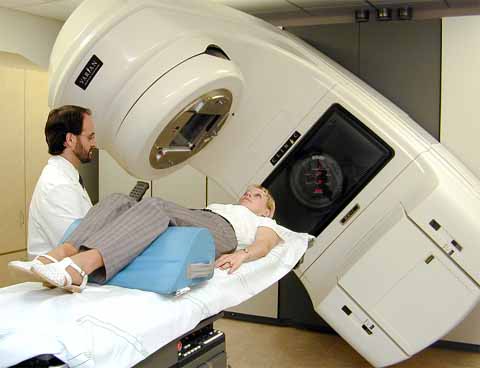 Radiation therapy causes dry mouth