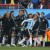 Gabriel Heinze of Argentina celebrates with teammates after he scores the opening goal during the 2010 FIFA World Cup South Africa Group B match between Argentina and Nigeria at Ellis Park Stadium on June 12, 2010 in Johannesburg, South Africa. (June Gabriel Heinze of Argentina celebrates with teammates after he scores the opening goal during the 2010 FIFA World Cup South Africa Group B match between Argentina and Nigeria at Ellis Park Stadium on June 12, 2010 in Johannesburg, South Africa. (June