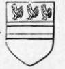 Blakiston Coat of Arms from Medieval times:  John Blakiston signed the King's Death Warrant.