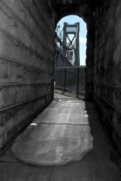 Tone Mapped HDR Image of the FDR Bridge in Poughkeepsie NY. 