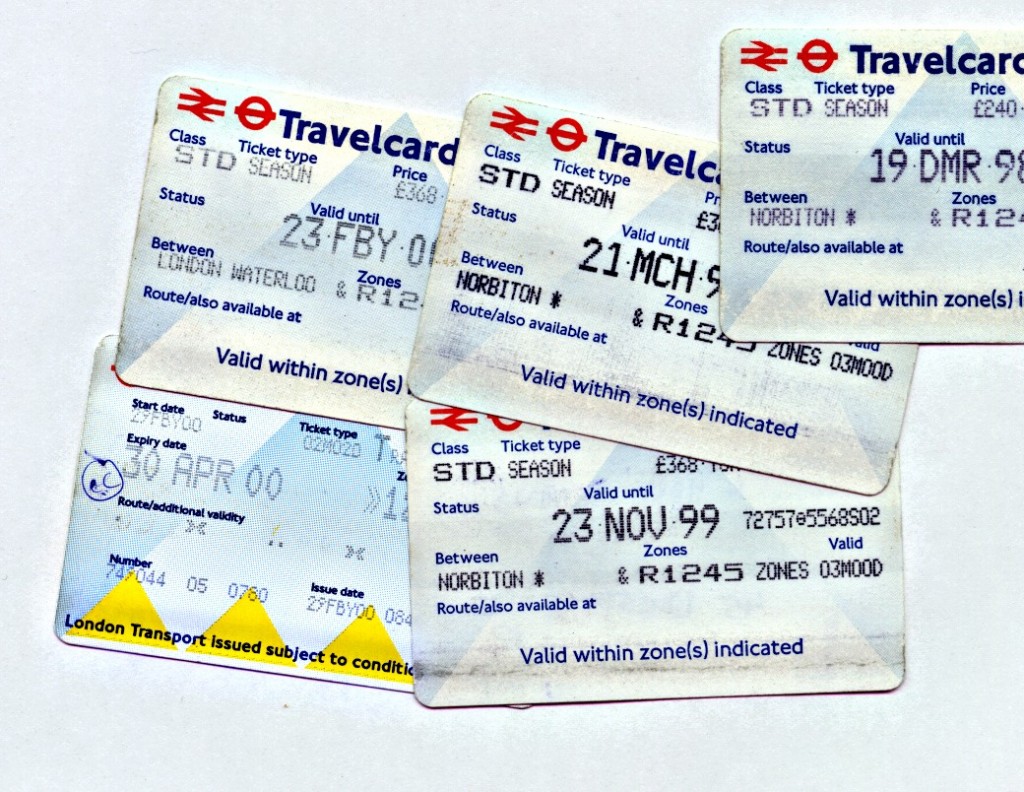 underground travel tickets