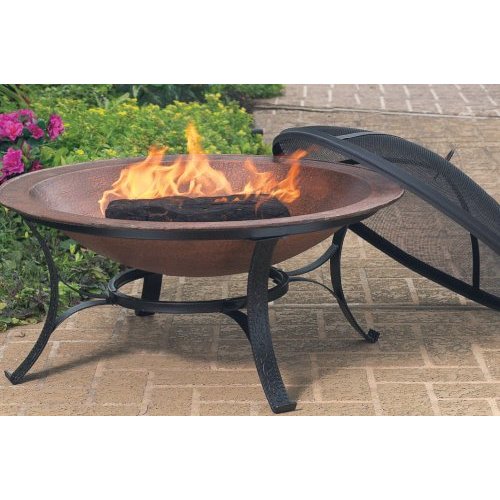 A typical outdoor patio fire pit.