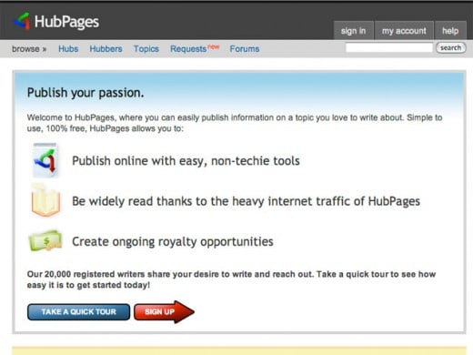 You too can "publish your passion."